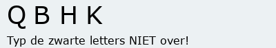 Bevestigingscode