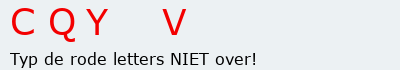 Bevestigingscode