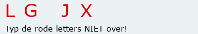 Bevestigingscode