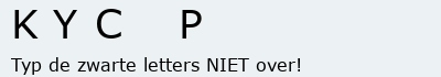 Bevestigingscode