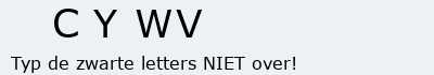 Bevestigingscode