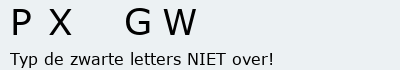 Bevestigingscode