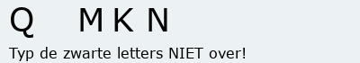 Bevestigingscode