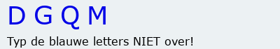 Bevestigingscode
