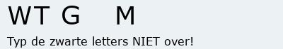 Bevestigingscode