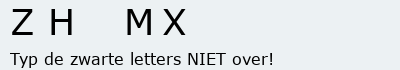 Bevestigingscode