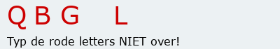 Bevestigingscode