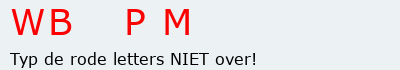 Bevestigingscode
