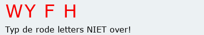 Bevestigingscode