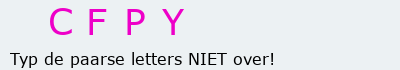 Bevestigingscode