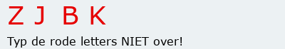 Bevestigingscode