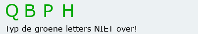 Bevestigingscode