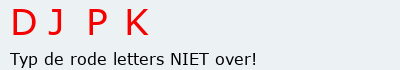 Bevestigingscode