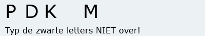 Bevestigingscode