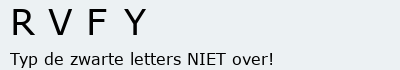 Bevestigingscode