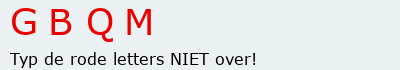 Bevestigingscode