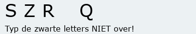 Bevestigingscode