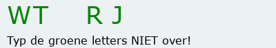 Bevestigingscode