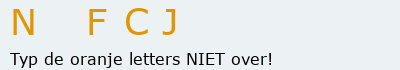 Bevestigingscode