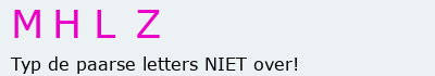 Bevestigingscode