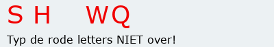 Bevestigingscode