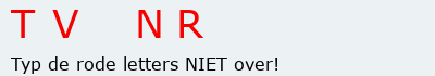 Bevestigingscode