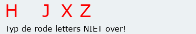 Bevestigingscode