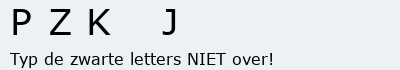 Bevestigingscode