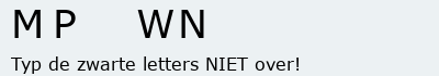 Bevestigingscode