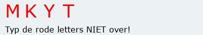 Bevestigingscode