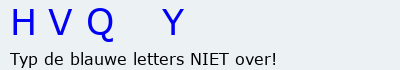 Bevestigingscode