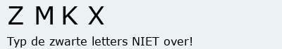 Bevestigingscode