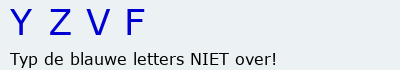 Bevestigingscode