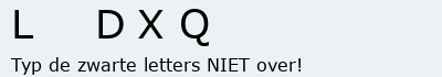 Bevestigingscode