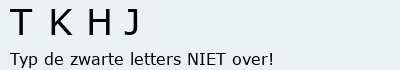 Bevestigingscode