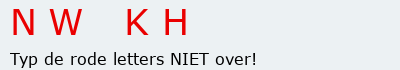 Bevestigingscode
