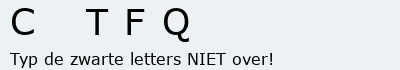 Bevestigingscode