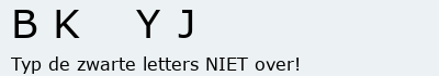 Bevestigingscode