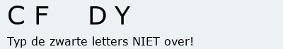 Bevestigingscode