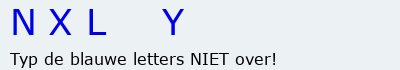 Bevestigingscode