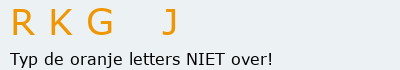 Bevestigingscode