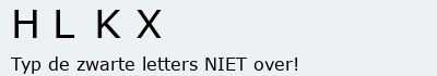 Bevestigingscode