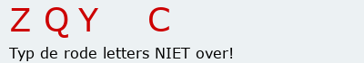 Bevestigingscode