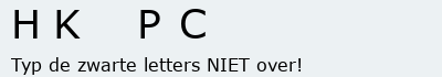 Bevestigingscode