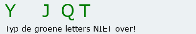 Bevestigingscode