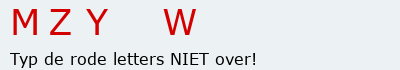 Bevestigingscode