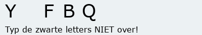 Bevestigingscode
