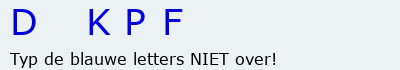 Bevestigingscode