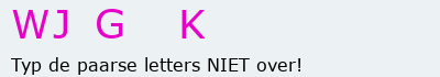 Bevestigingscode
