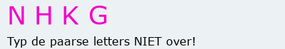 Bevestigingscode